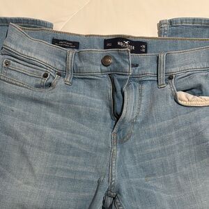 Men's Hollister Athletic Skinny 30x32L Light Blue Jeans